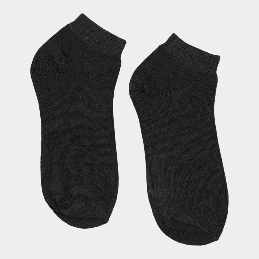 Solid Socks, Black, large image number null
