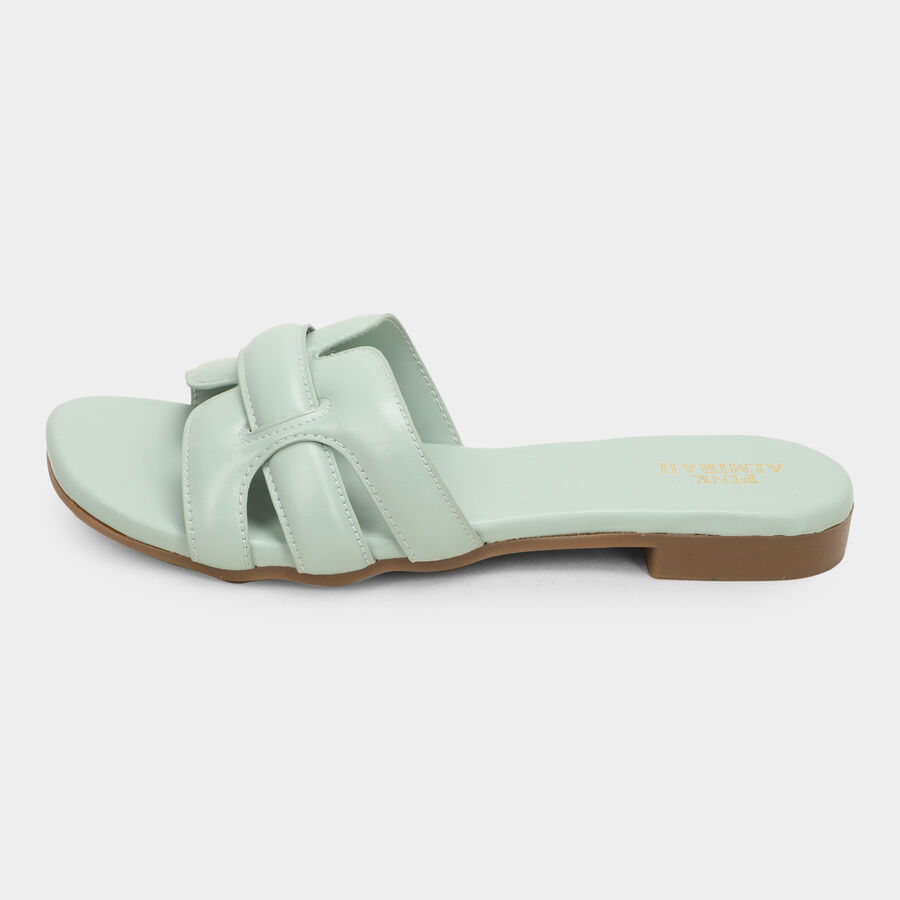 Ladies' Sandal, Green, large image number null