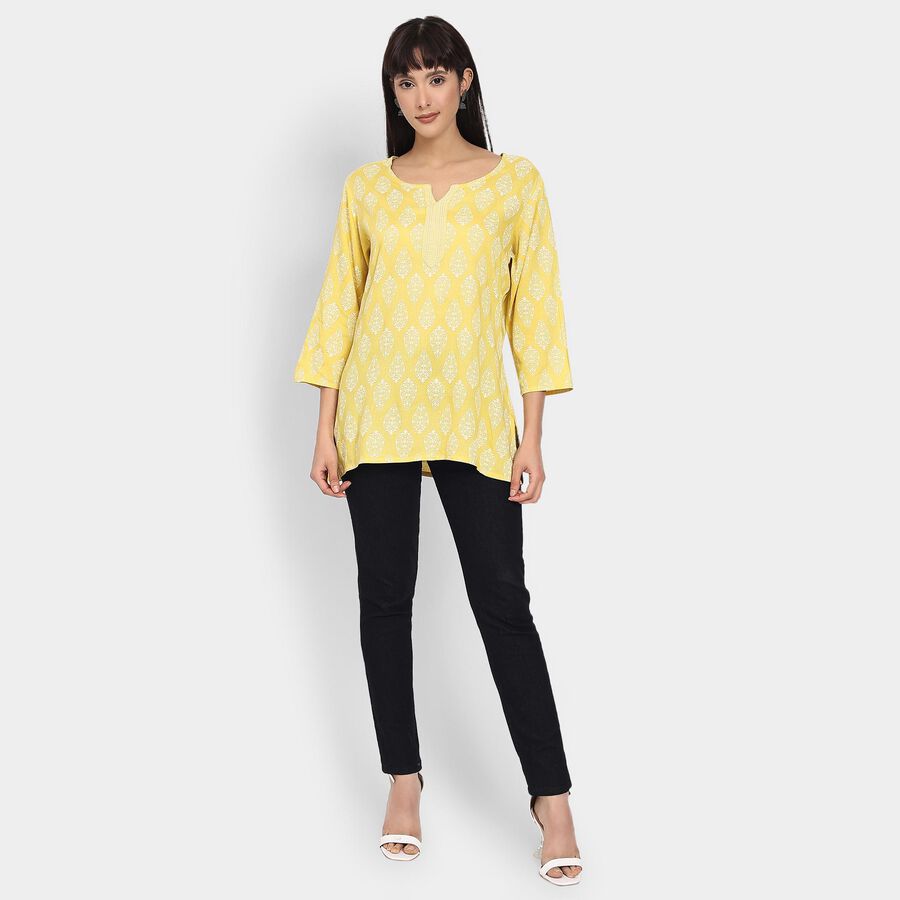 Ladies' Kurti , Mustard, large image number null