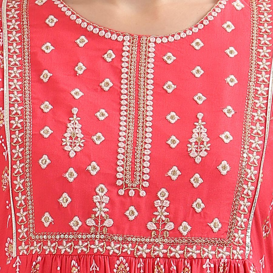 Ladies' Kurta, Coral, large image number null