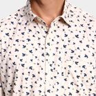 Men's 100% Cotton Casual Shirt, गहरा पीला, small image number null