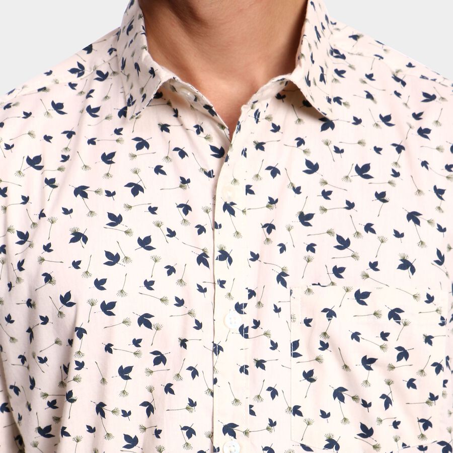 Men's 100% Cotton Casual Shirt, गहरा पीला, large image number null