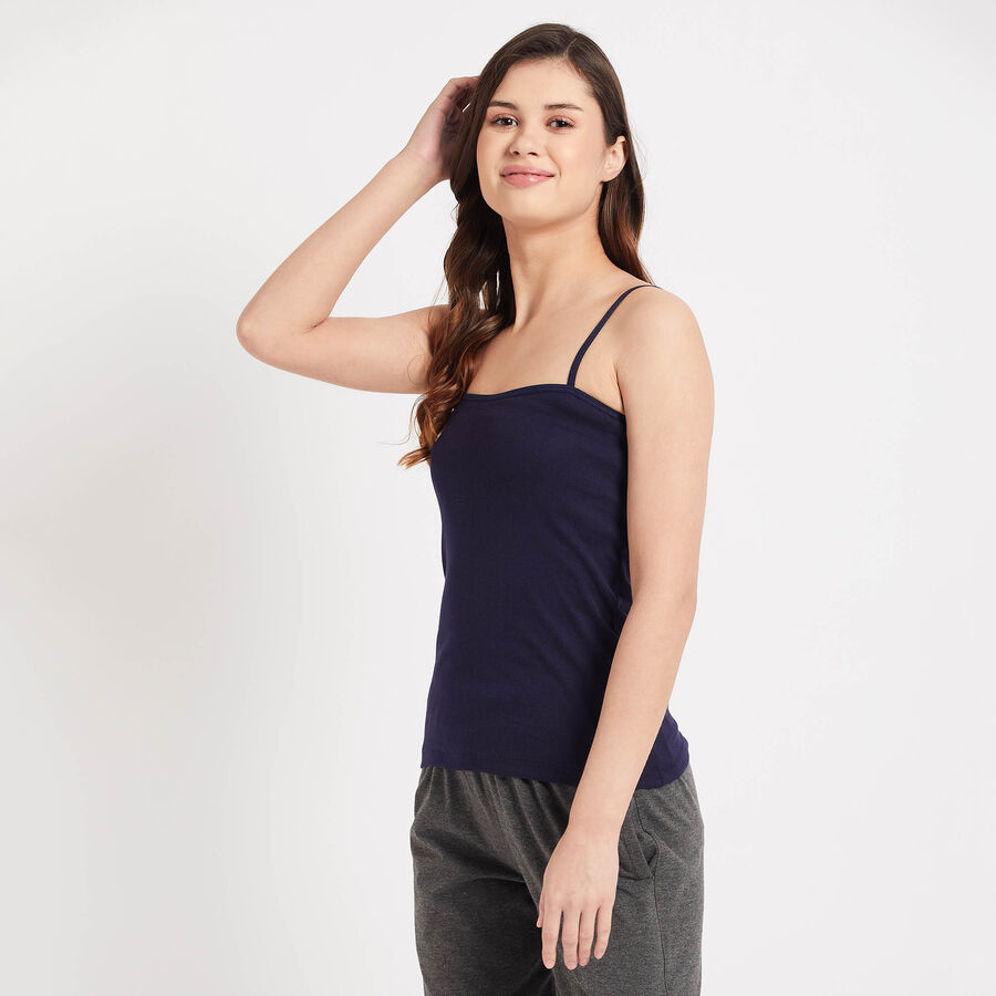 Solid Slips, Navy Blue, large image number null