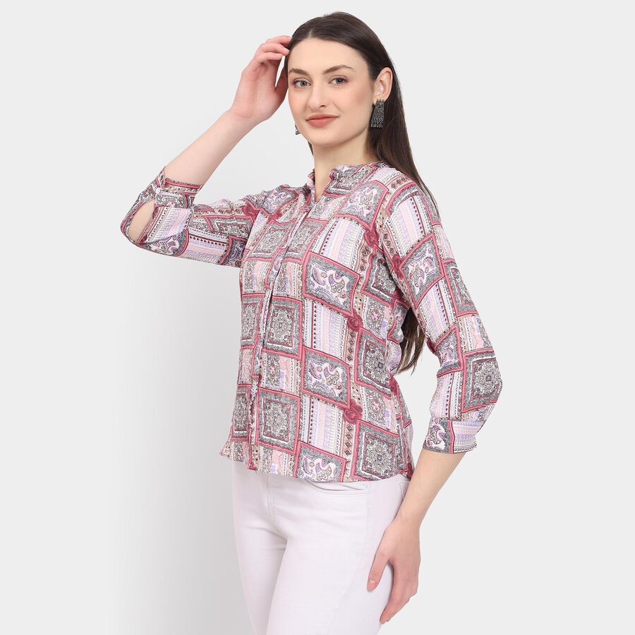 Ladies' Shirt, Pink, large