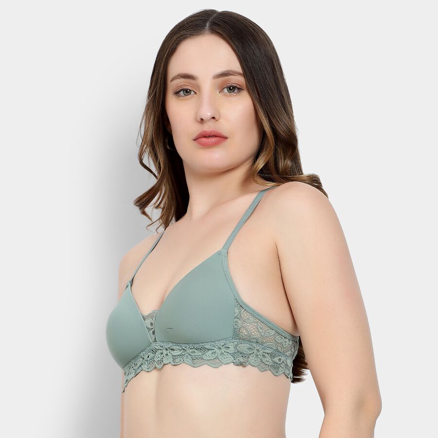 Ladies' Padded Bra, Light Green, large image number null