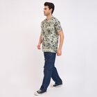 Men's Regular Collar Casual Shirt, Off White, small image number null