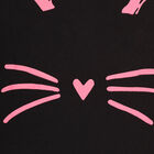 Girls T-Shirt, Black, small image number null