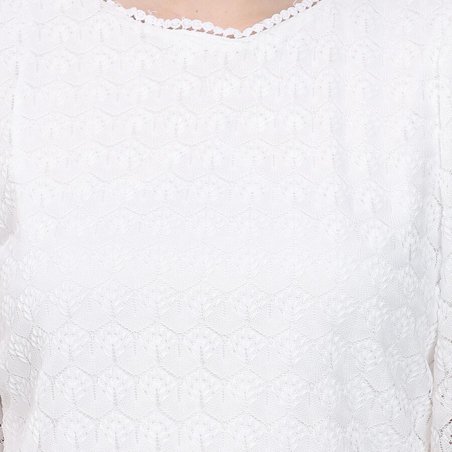 Ladies' Top , Off White, large