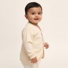 Infants Beige Full Sleeve Thermal, गहरा पीला, small image number null