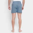 Men's 100% Cotton Boxers, नेवी ब्लू, small