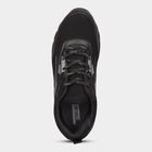 Men's Jet Black Lace-Up Sports Shoes, Black, small image number null