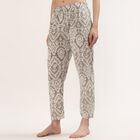 Women's Light Grey Regular-Fit Solid Elastic Waist Pyjama, हल्का ग्रे, small