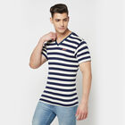 V Neck T-Shirt, Navy Blue, small image number null