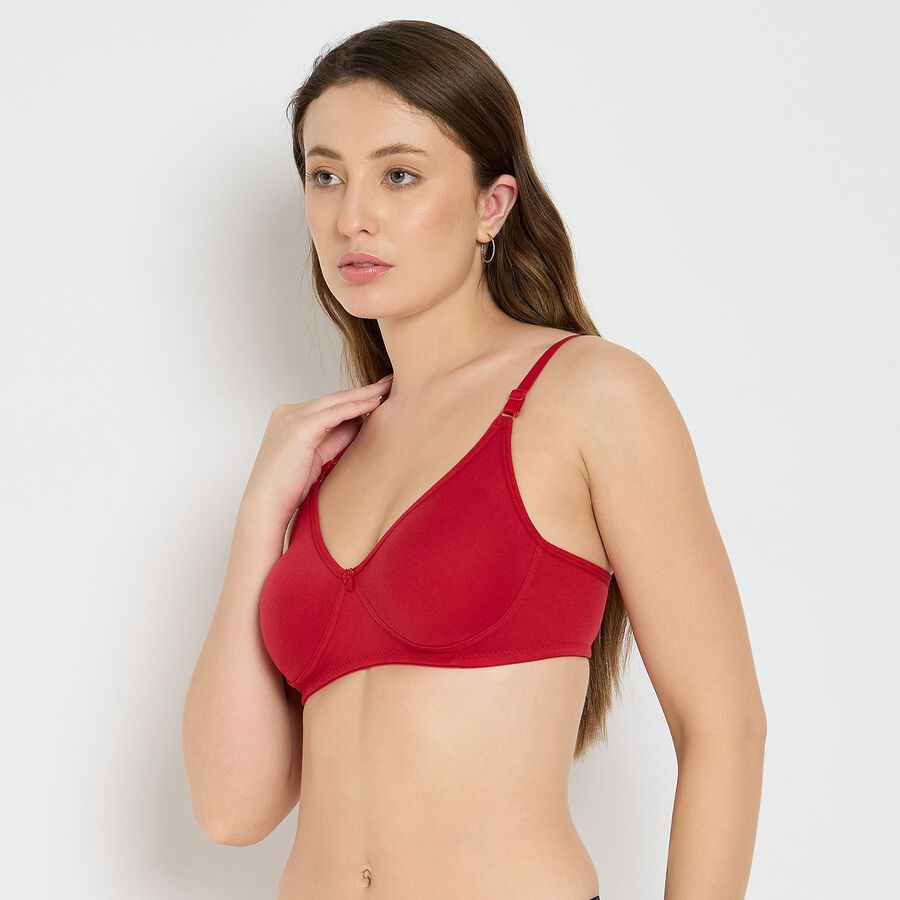 Ladies' Bra, मरून, large image number null