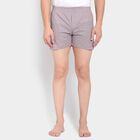 Cotton Inner Elastic Boxers, Dark Grey, small image number null