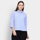 Ladies' Shirt , हल्का नीला, small