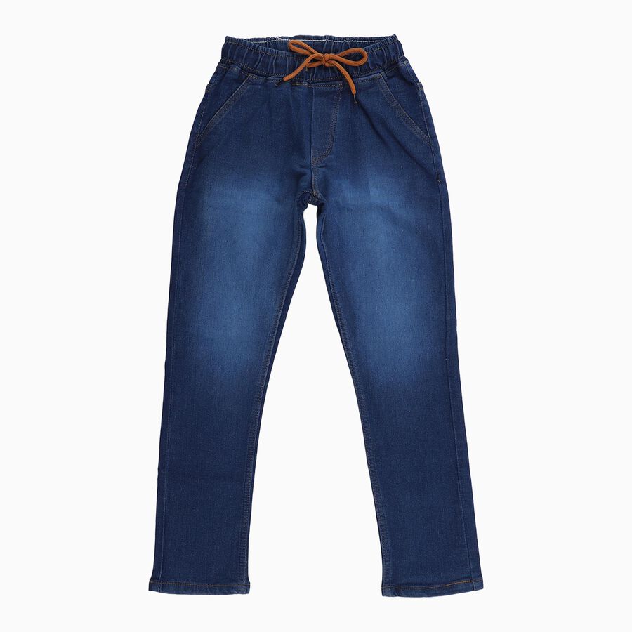Boys' Jeans, Dark Blue, large image number null
