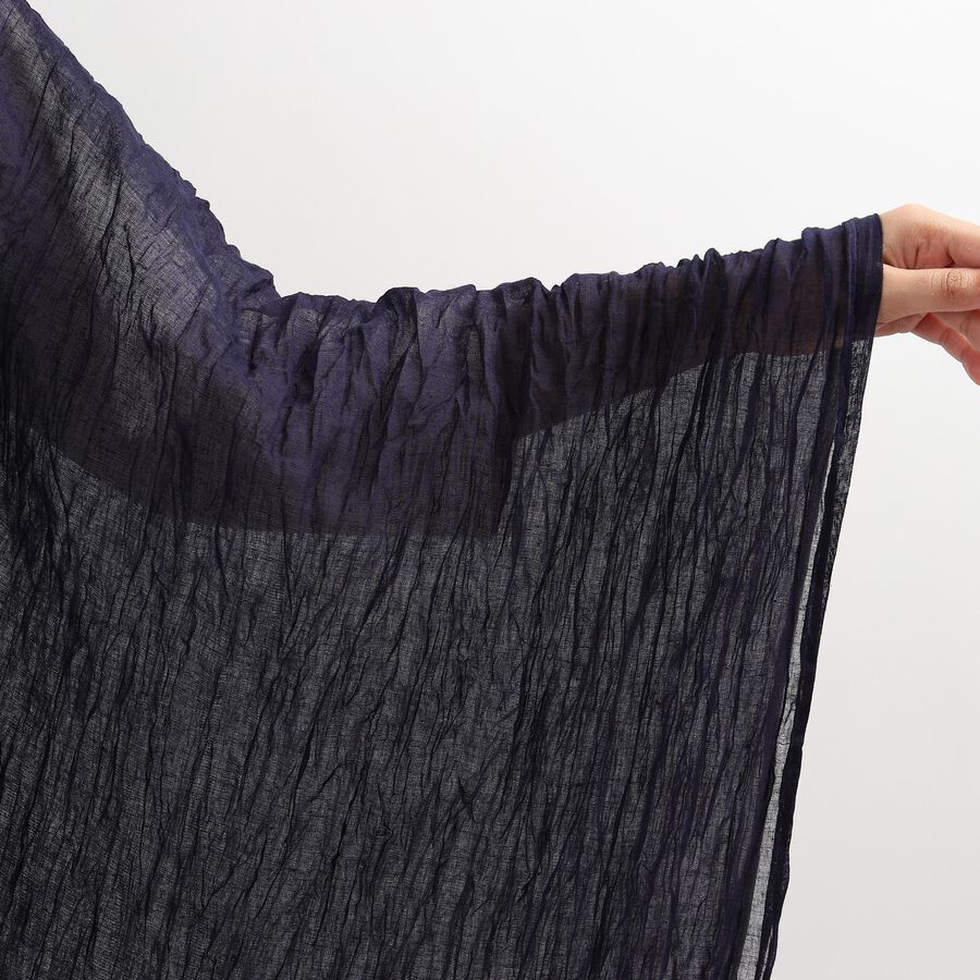 Ladies' Dupatta , Navy Blue, large image number null
