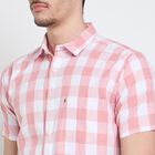 Men's 100% Cotton Casual Shirt , Pink, small image number null