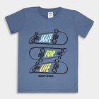 Boys' T-Shirt, Mid Blue, small image number null