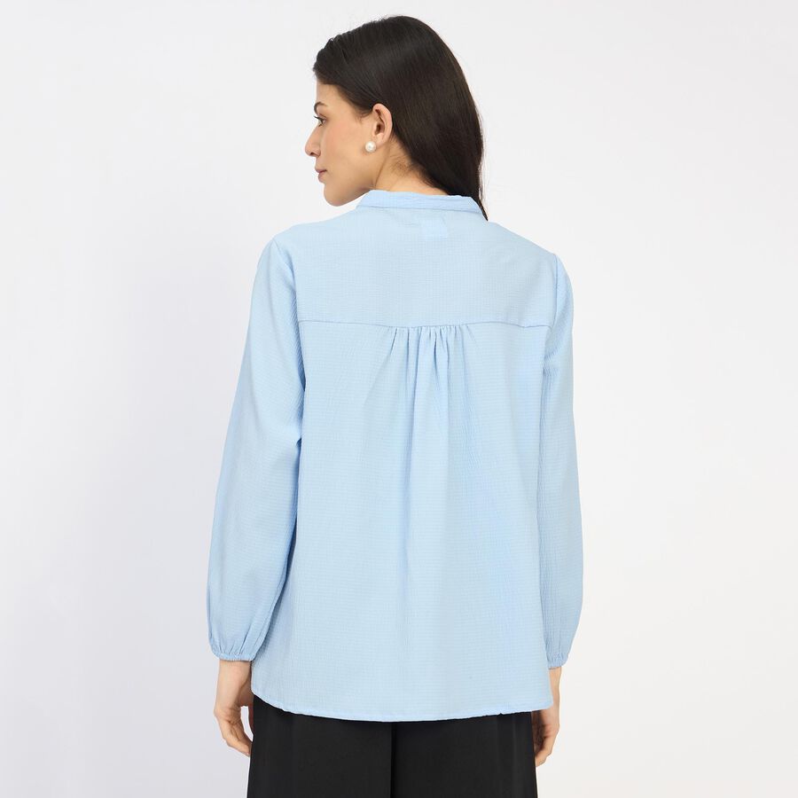 Ladies' Top, हल्का नीला, large