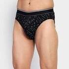 Men's 100% Cotton Briefs , Black, small