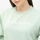 Ladies' Sweatshirt, हल्का हरा, small image number null