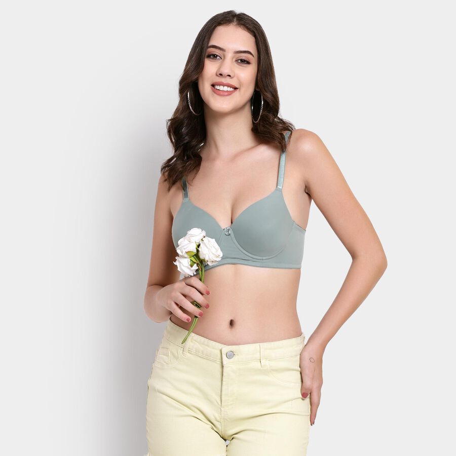Ladies' Bra , Light Green, large image number null