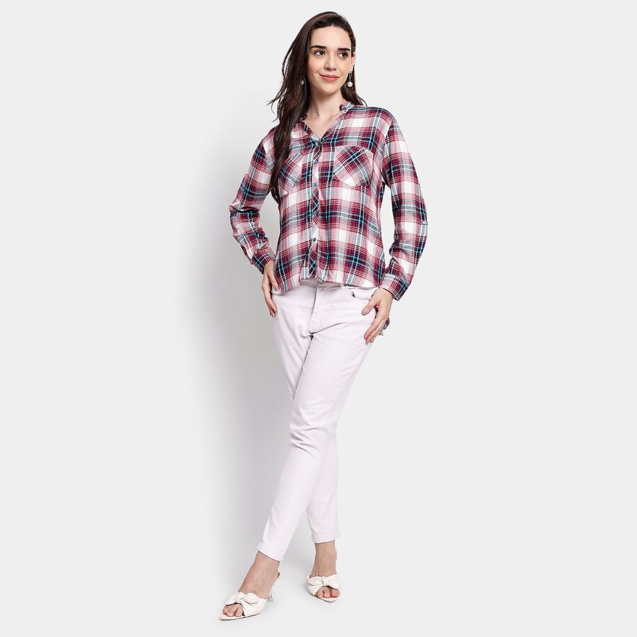 Ladies' Shirt, ऑफ व्हाइट, large image number null