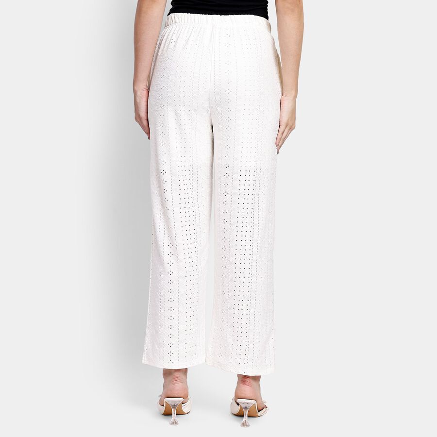 Ladies' Trousers, ऑफ व्हाइट, large image number null