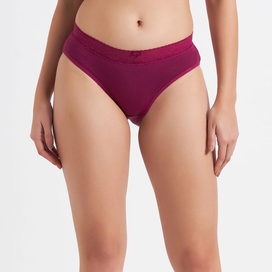 Ladies' Panty, Wine, large image number null