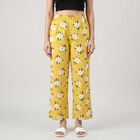 Women's Yellow Floral Palazzos, पीला, small