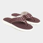 Womens Moulded Sliders, वाइन, small image number null