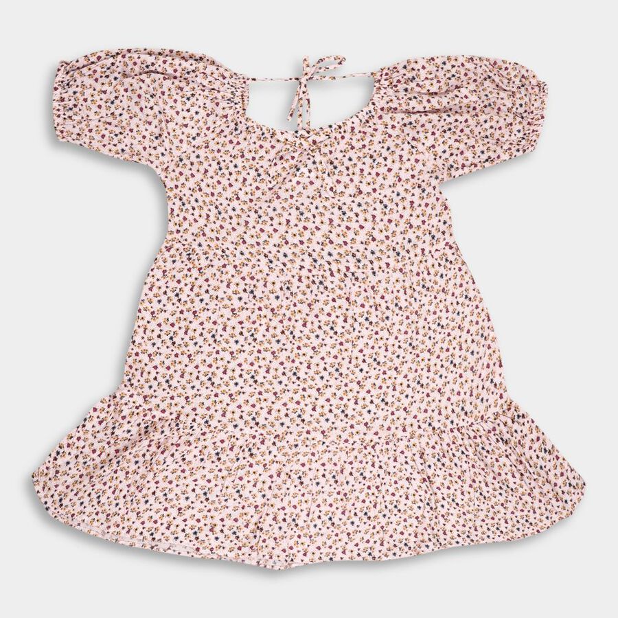 Girls' Dress, Light Pink, large image number null