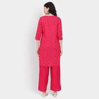 Ladies' Kurta, रानी (फ्यूशिया), small image number null