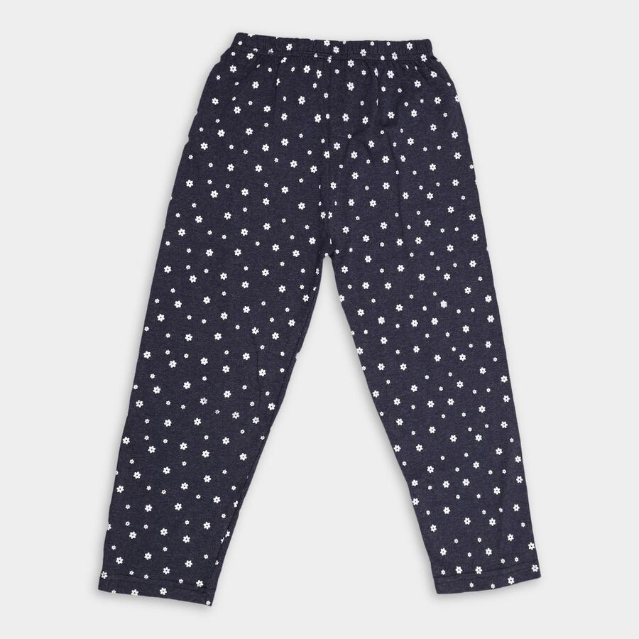 Girls' Pyjamas, Navy Blue, large image number null