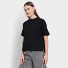 Ladies' Top , काला, small image number null
