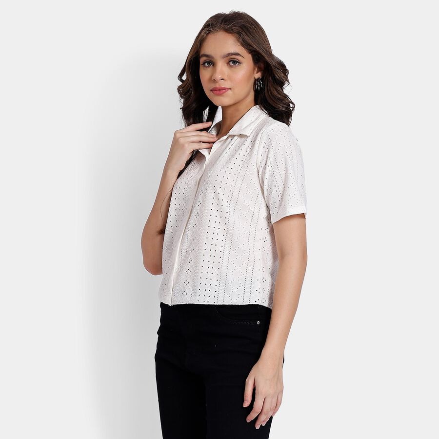 Ladies' Shirt, Off White, large image number null