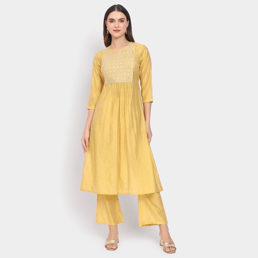 Ladies' Kurta , Mustard, large image number null