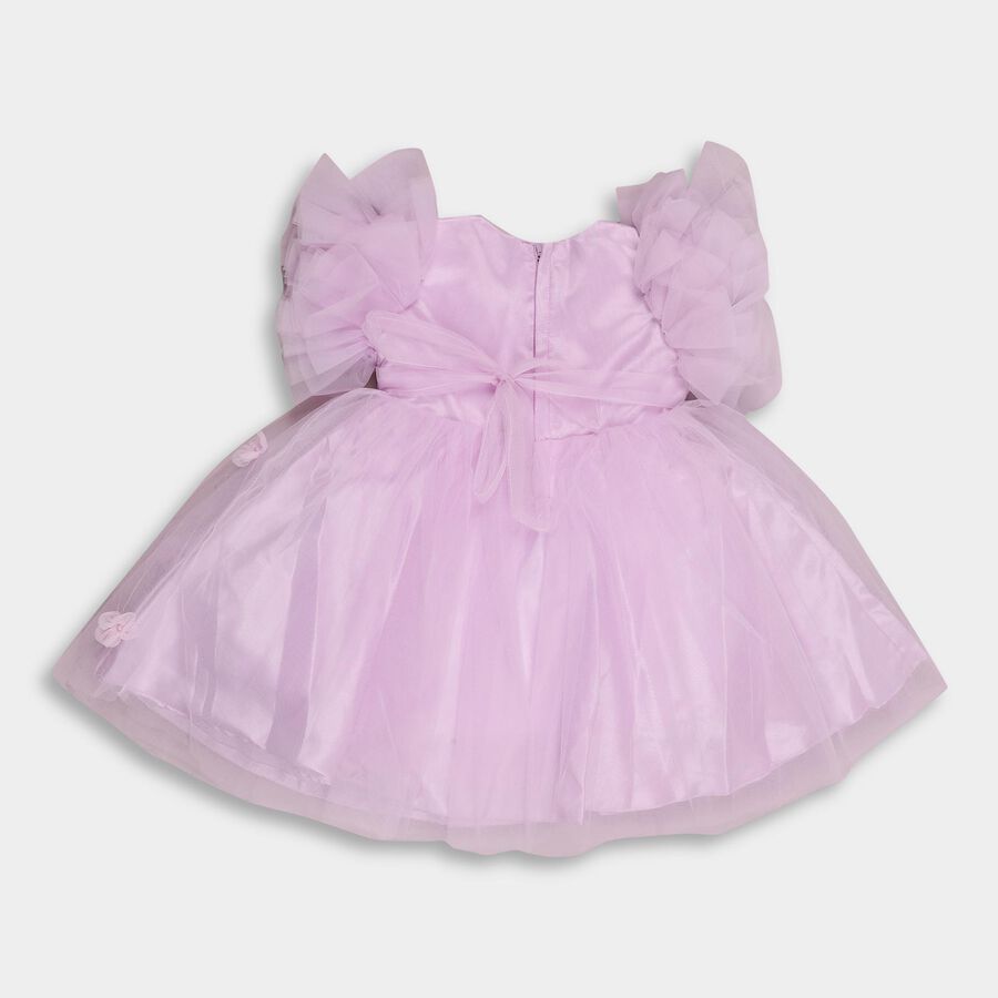 Girls' Frock , लाइलेक, large image number null
