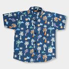 Boys' 100% Cotton Casual Shirt , Navy Blue, small image number null