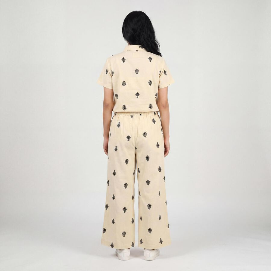 Women's White Co-ord Set, Off White, large