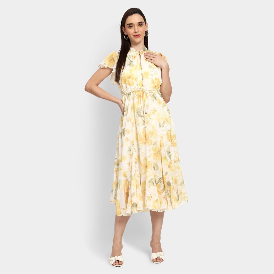 Ladies' Dress, Yellow, large image number null