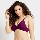 Solid Bra, Wine, small image number null