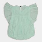 Girls' T-Shirt , हल्का हरा, small image number null