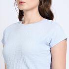 Ladies'  Crop  Top, Light Blue, small image number null