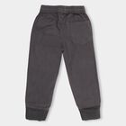 Boys' 100% Cotton Trousers, गहरा ग्रे, small image number null