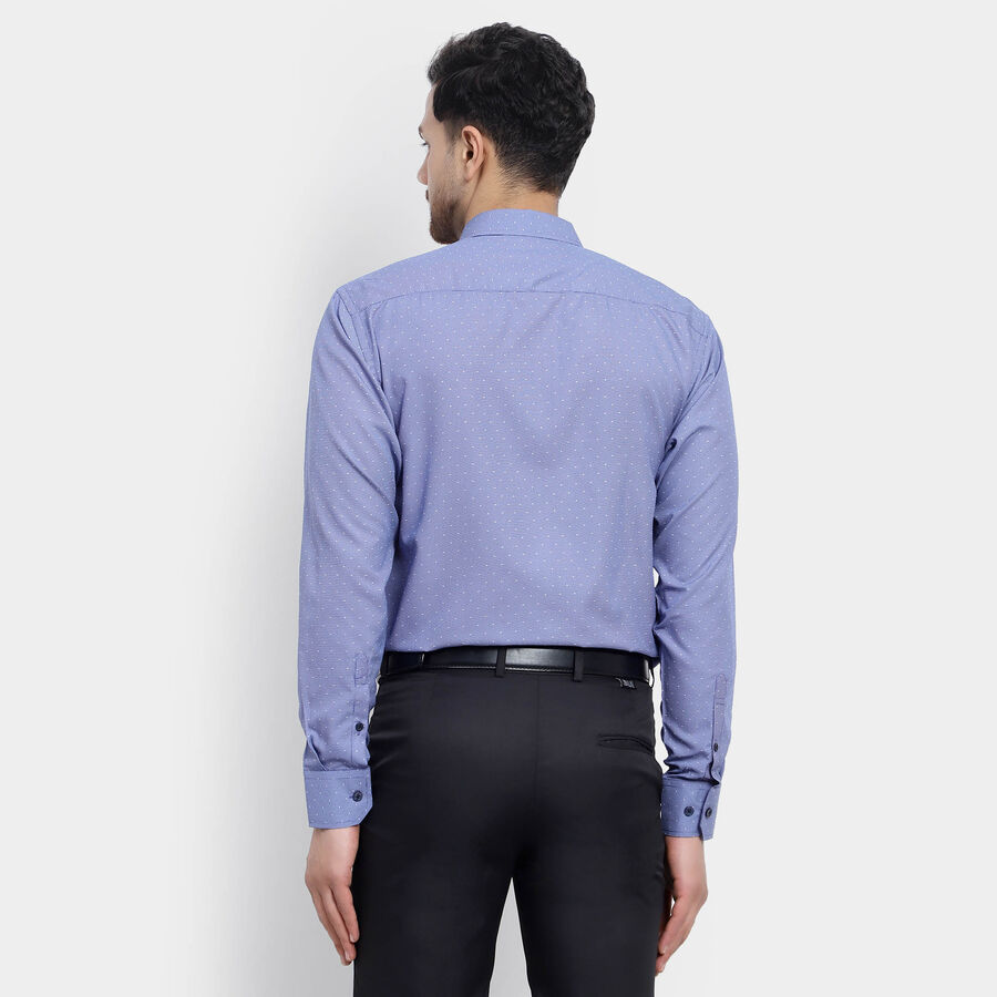 Solid Formal Shirt, Navy Blue, large image number null