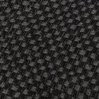 Men's Dark Charcoal Black Textured Knitted Winter Cap, Melange Mid Grey, small image number null