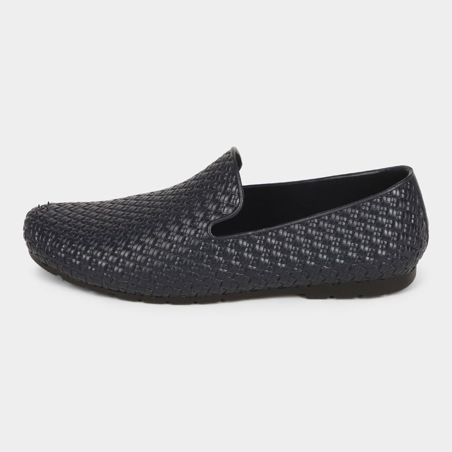 Mens Loafer Shoes, नेवी ब्लू, large